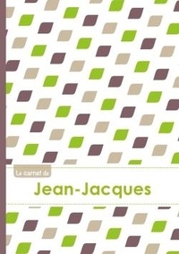  XXX - Le carnet de Jean-Jacques - Lignes, 96p, A5 - Pe´tales Vert Taupe Gris.