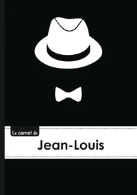 Le carnet de Jean-Louis - Lignes, 96p, A5 - Chapeau et N ud papillon