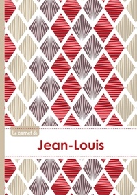  XXX - Le carnet de Jean-Louis - Lignes, 96p, A5 - Pétales Japonaises Violette Taupe Rouge.