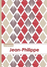  XXX - Le carnet de Jean-Philippe - Lignes, 96p, A5 - Pétales Japonaises Violette Taupe Rouge.