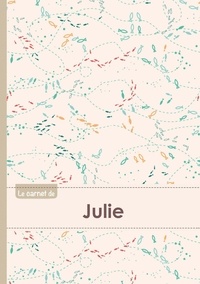  XXX - Le carnet de Julie - Lignes, 96p, A5 - Poissons.