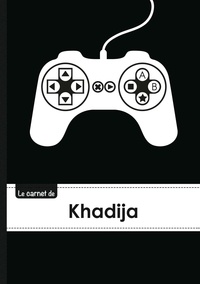  XXX - Le carnet de Khadija - Lignes, 96p, A5 - Manette jeu vide´o.