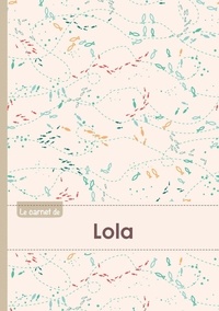  XXX - Le carnet de Lola - Lignes, 96p, A5 - Poissons.