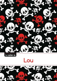 Le carnet de Lou - Séyès, 96p, A5 - Têtes de mort