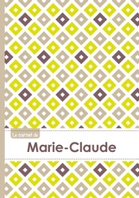  XXX - Le carnet de Marie-Claude - Lignes, 96p, A5 - Carré Poussin Gris Taupe.