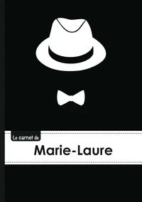 Le carnet de Marie-Laure - Lignes, 96p, A5 - Chapeau et N ud papillon