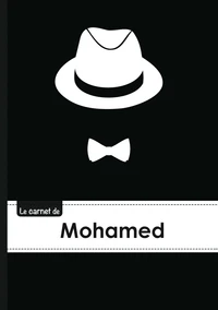 Le carnet de Mohamed - Lignes, 96p, A5 - Chapeau et N ud papillon