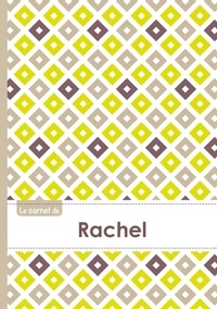  XXX - Le carnet de Rachel - Lignes, 96p, A5 - Carré Poussin Gris Taupe.