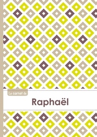  XXX - Le carnet de Raphaël - Lignes, 96p, A5 - Carré Poussin Gris Taupe.