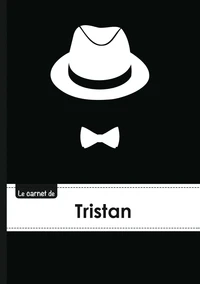 Le carnet de Tristan - Lignes, 96p, A5 - Chapeau et N ud papillon