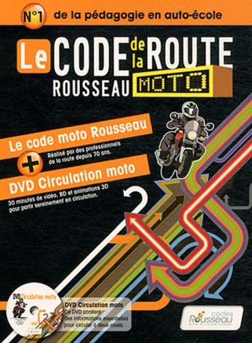  Codes Rousseau - Le code de la route Rousseau moto. 1 DVD