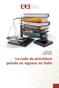 Le code de procédure pénale en viguer en Italie