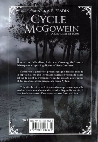 Le Cycle de McGowein Tome 4 La druidesse de Lörn