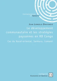 Le développement communautaire et les stratégies paysannes en RD Congo