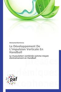 Le développement de l impulsion verticale en handball