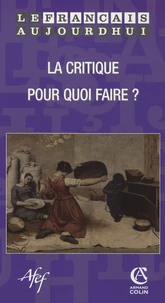 La critique pour quoi faire ?