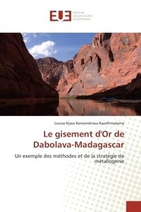 Razafintsalama louisa njara Ramiandrisoa - Le gisement d'Or de Dabolava-Madagascar - Un exemple des méthodes et de la stratégie de métallogenie.