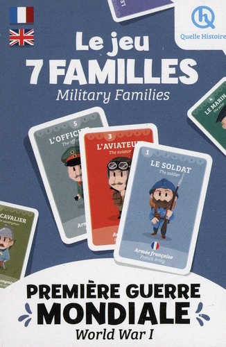 Le jeu 7 familles Première Guerre mondiale