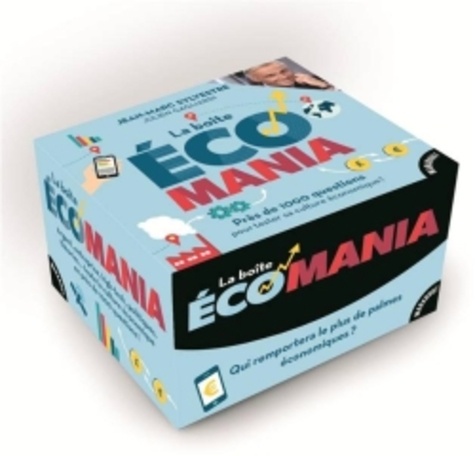 Le jeu Ecomania. 1000 questions pour gagner des millions ! Avec 240 cartes, 1 livret, 1 dé