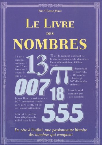Tim Glyenne-Jones - Le livre des nombres.