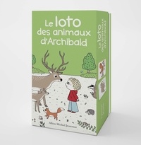 Astrid Desbordes et Pauline Martin - Le loto des animaux d'Archibald - Avec 6 planches et 36 cartes.