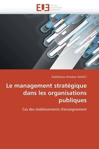  Alkaly-k - Le management stratégique dans les organisations publiques.