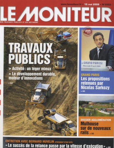 Bertrand Fabre - Le Moniteur des travaux publics et du bâtiment N° 5503, Mai 2009 : .