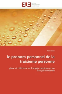 Le pronom personnel de la troisième personne