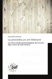 Le proverbe,un art litteraire