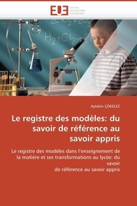  Cokelez-a - Le registre des modèles: du savoir de référence au savoir appris.