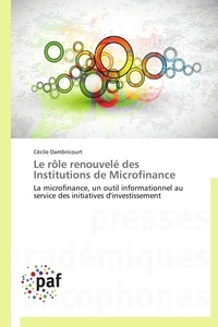  Dambricourt-c - Le rôle renouvelé des institutions de microfinance.