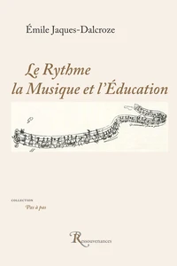 Le rythme, la musique et l'éducation