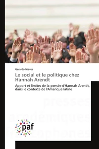 Le social et le politique chez hannah arendt