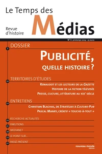 Publicité, quelle histoire ?