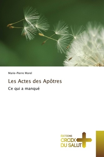 Marie-Pierre Morel - Les Actes des Apôtres - Ce qui a manqué.