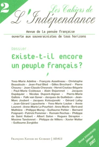 Existe-t-il encore un peuple français ?