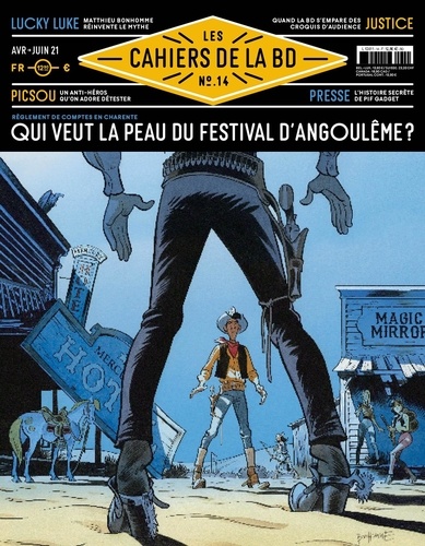 Vincent Bernière - Les Cahiers de la BD N° 14, avril-juin 2021 : Qui veut la peau du festival d'Angoulême ?.