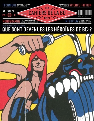 Les Cahiers de la BD N° 21, janvier-mars 2023 Que sont devenues les héroïnes de BD ?