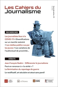 Bertrand Labasse - Les Cahiers du Journalisme - Volume 2, Numéro 5.