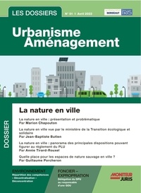 Norbert Foulquier - Les dossiers urbanisme aménagement N° 51, avril 2022 : La nature en ville.