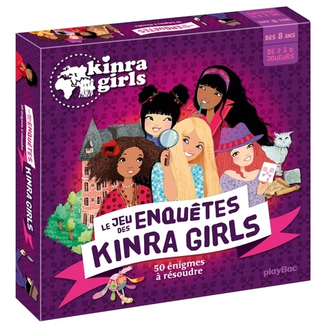 Anne Cresci - Les enquêtes des Kinra Girls - 50 énigmes à résoudre.