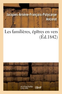 Les familières, épîtres en vers