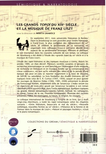 Les grands topoï du XIXe siècle et la musique de Franz Liszt