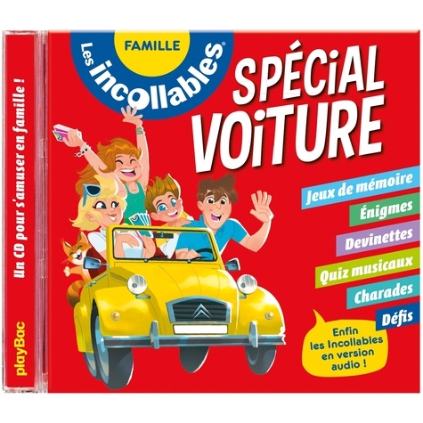  Play Bac - Les incollables spécial voiture. 1 CD audio MP3
