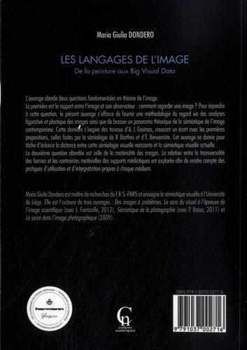 Les langages de l'image. De la peinture aux Big Visual Data