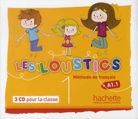 Valérie Lentzner - Les Loustics 1 A1.1 - Méthode de français. 3 CD audio