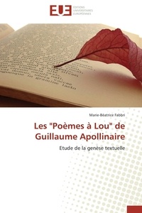  Fabbri-m - Les "poèmes à lou" de guillaume apollinaire.