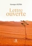 Georges Oltra - Lettre ouverte.