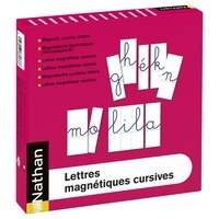  Nathan - Lettres magnétiques cursives.