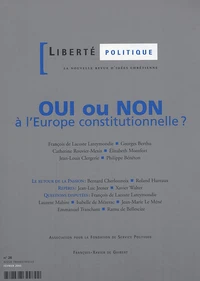 Oui ou non à l'Europe constitutionnelle ?
